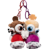 Kinger & Queenie Magnetic Plush Keychains
