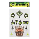 Gaslight District Sticker Set