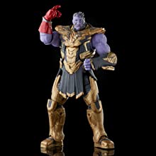 Marvel Hasbro Legends Series 6-inch Scale Action Figure 2-Pack Toy Iron Man Mark 85 vs. Thanos, Infinity Saga character, Premium Design, 2 Figures and 15 Accessories