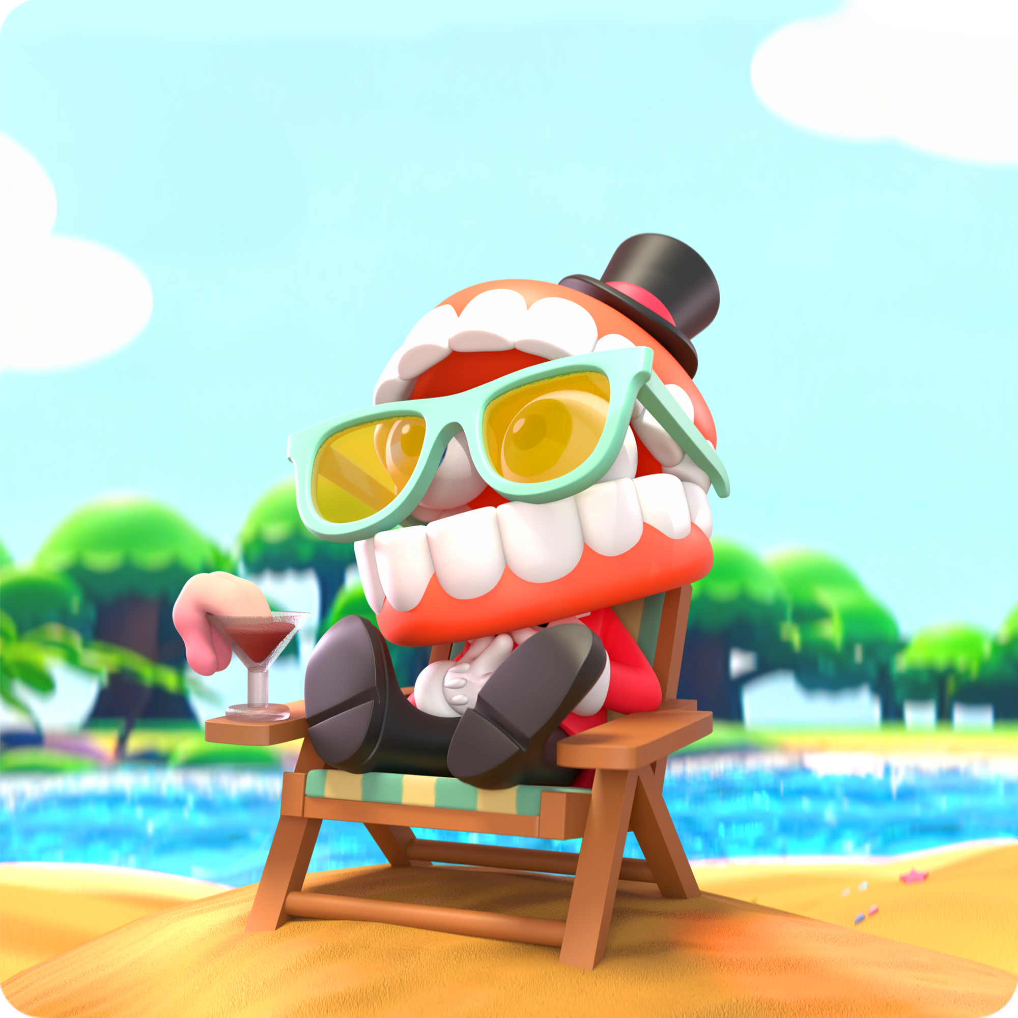 Digital Circus Animiniz: Beach Vacation Series Blindbox