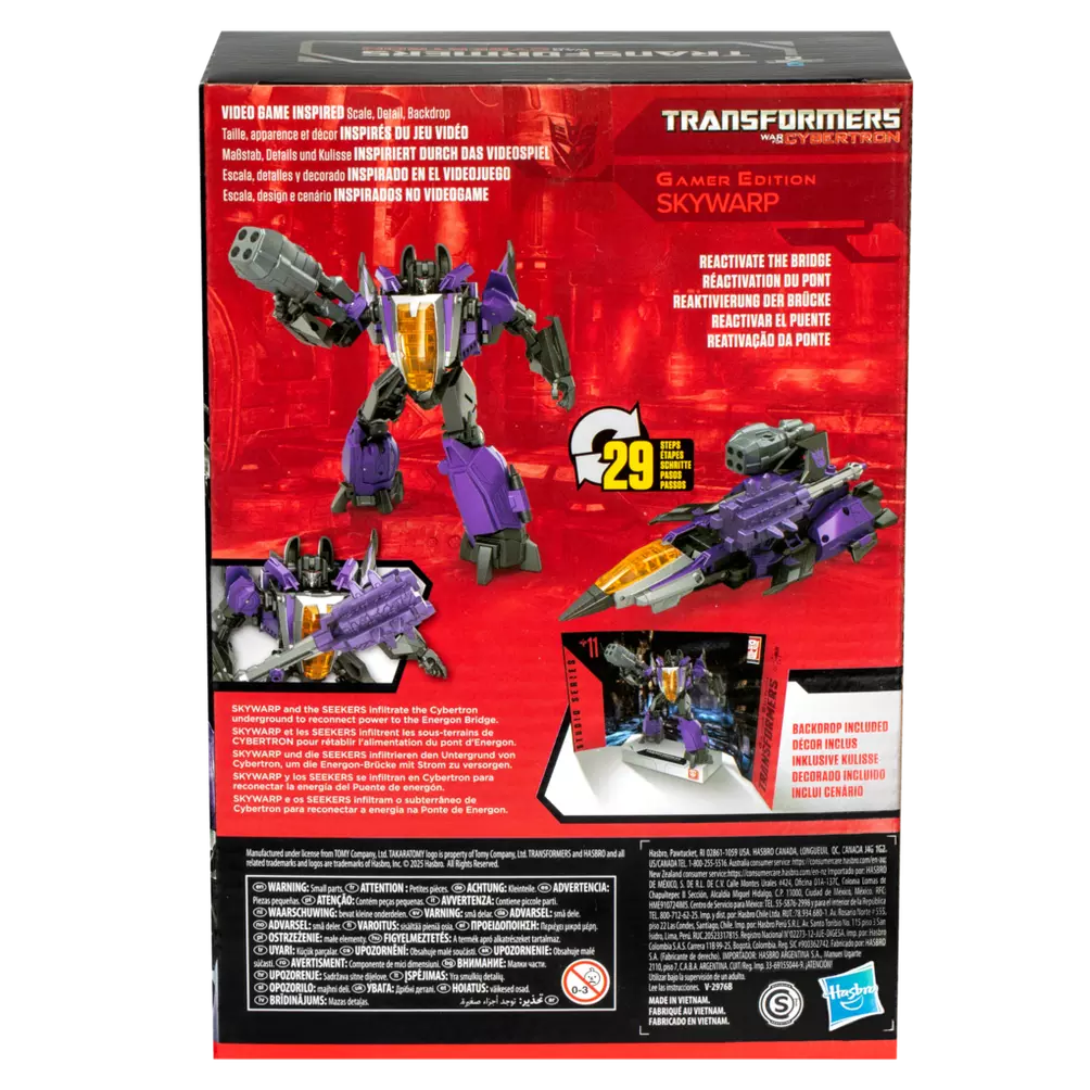 Transformers Studio Series Voyager Class Transformers: War for Cybertron 11 Skywarp