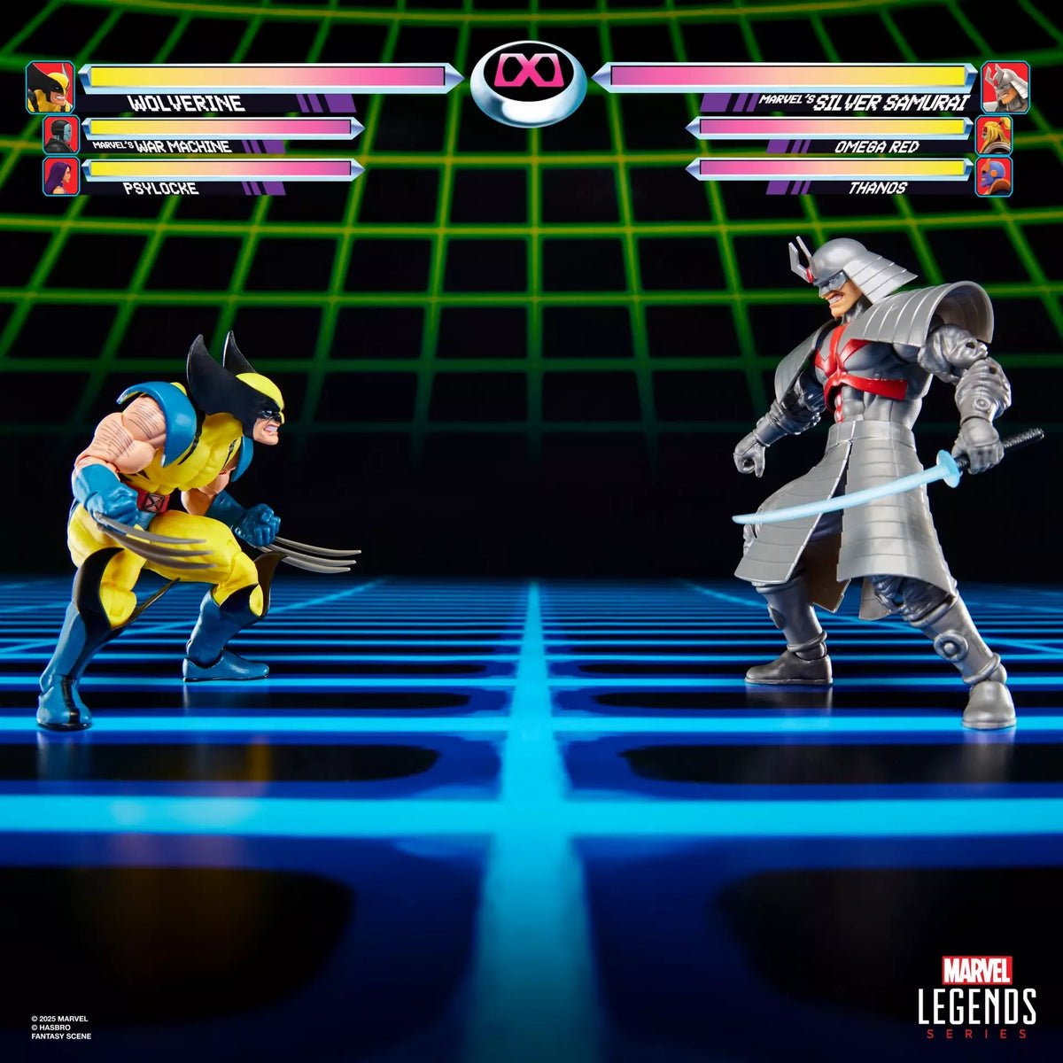 Marvel Legends Series Gamerverse Wolverine vs Marvel's Silver Samurai