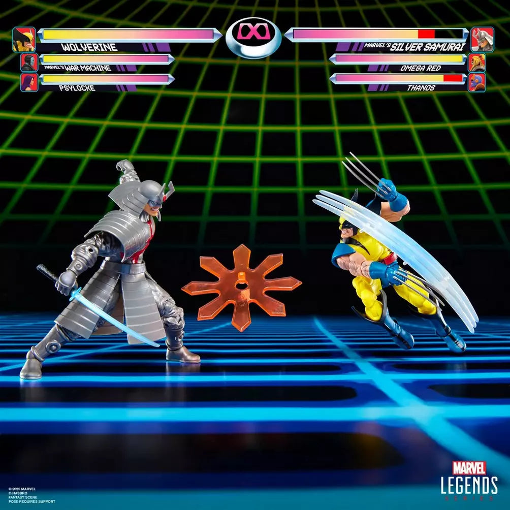 Marvel Legends Series Gamerverse Wolverine vs Marvel's Silver Samurai