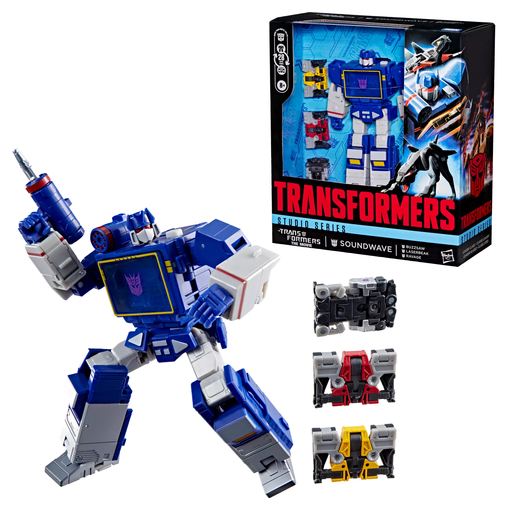 Transformers Studio Series Leader Class The Transformers: The Movie Soundwave