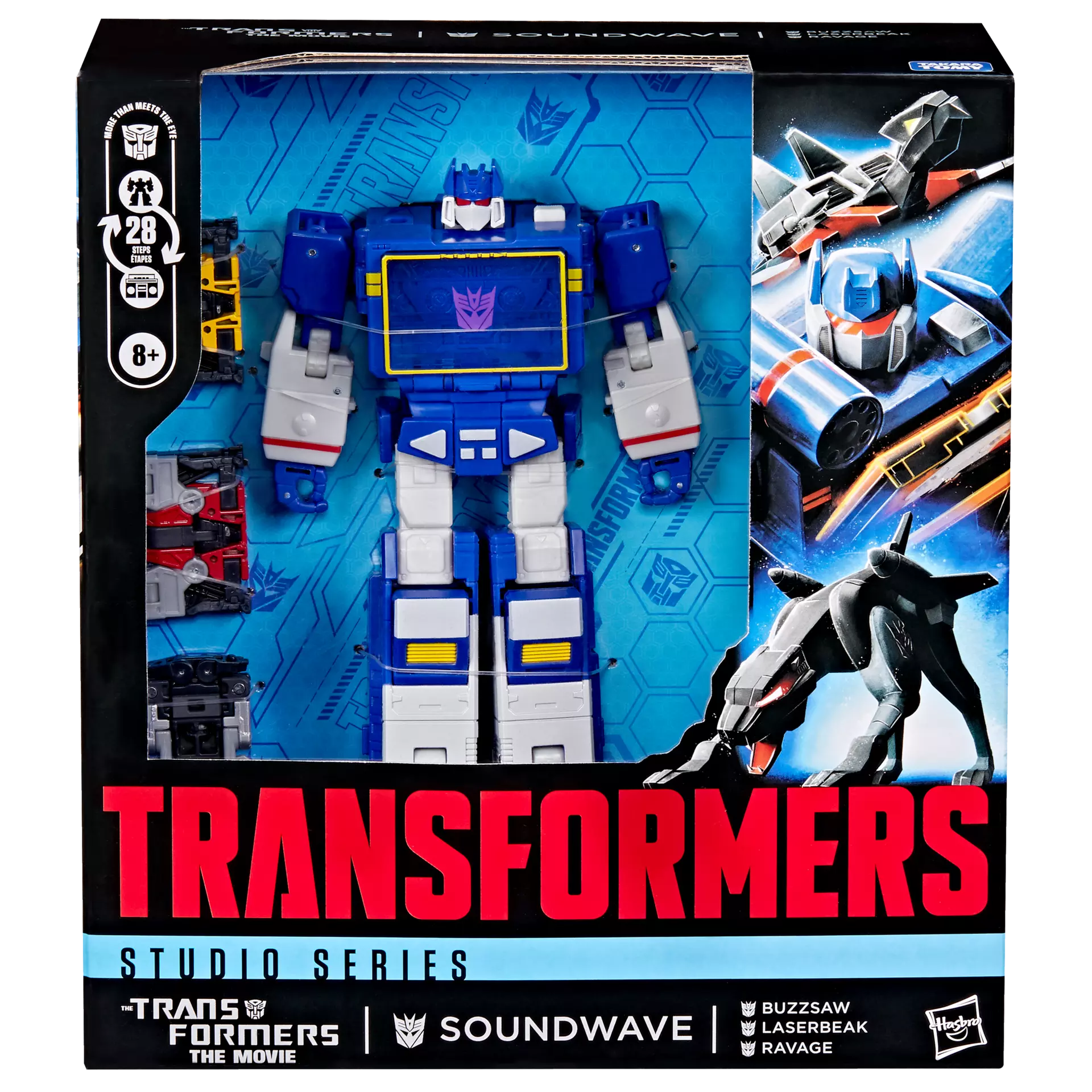 Transformers Studio Series Leader Class The Transformers: The Movie Soundwave