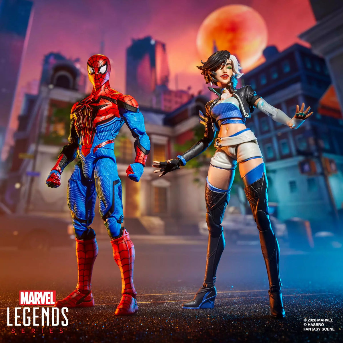 Marvel Legends Series Marvel Rivals Spider-Man & Luna Snow