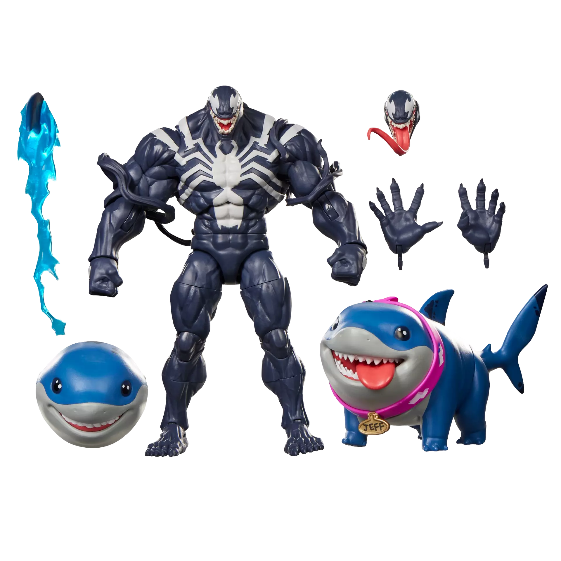 Marvel Legends Series Marvel Rivals Venom & Jeff the Land Shark