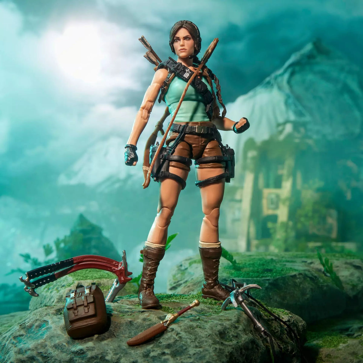 G.I. Joe Classified Series Retro Cardback Lara Croft Tomb Raider Action Figure