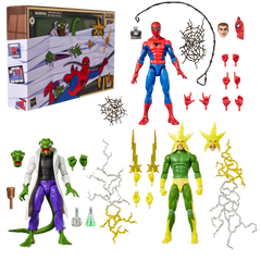 Marvel Legends Series Spider-Man, Marvel's Lizard, & Marvel's Electro