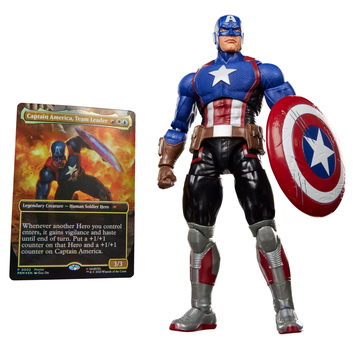 Marvel Legends Series Marvel Super Heroes Magic: The Gathering Captain America (Avengers: Twilight)