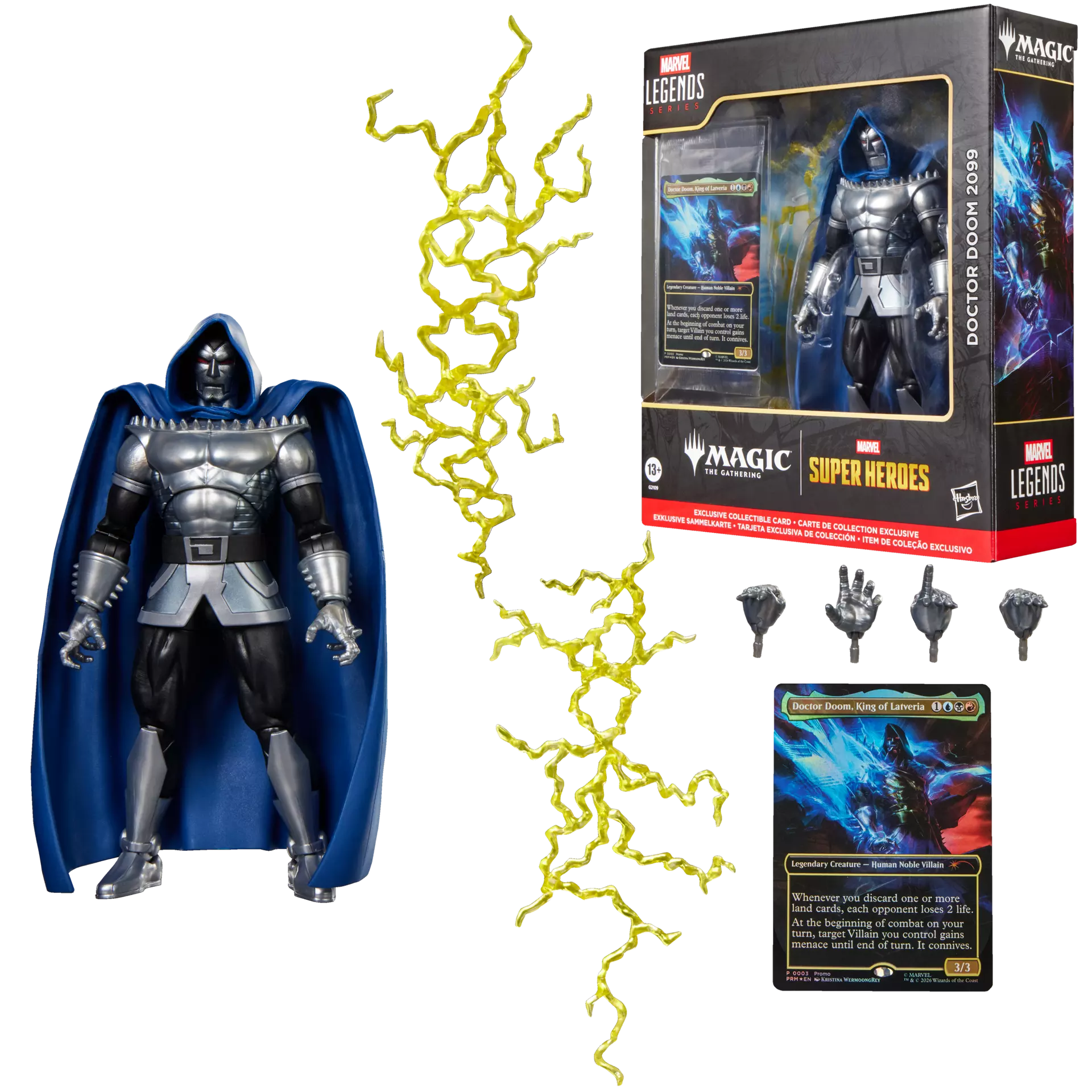 Marvel Legends Series Marvel Super Heroes Magic: The Gathering Doctor Doom 2099