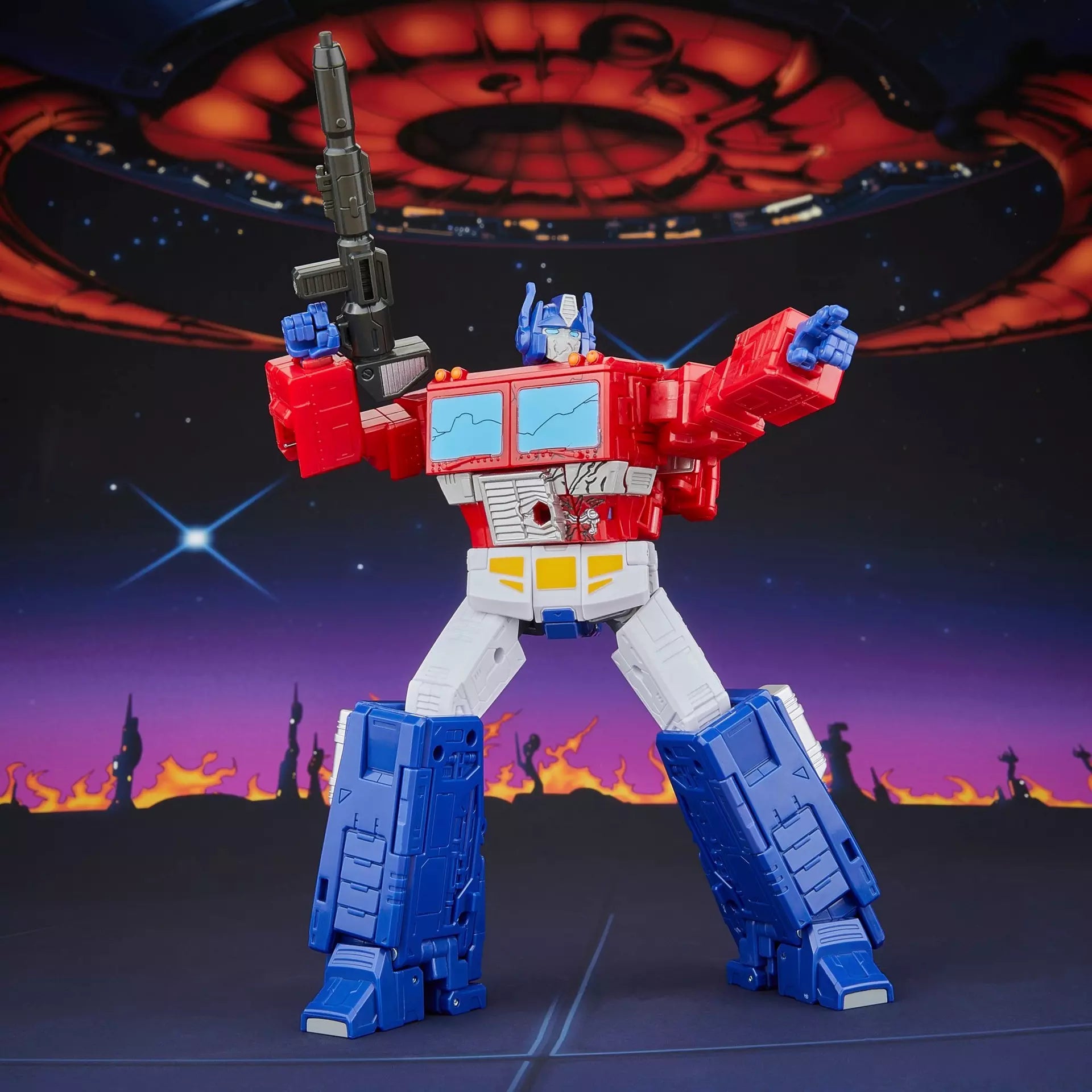 Transformers Studio Series MTMTE Collection The Transformers: The Movie Leader Class Optimus Prime