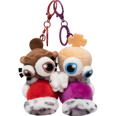 Kinger & Queenie Magnetic Plush Keychains