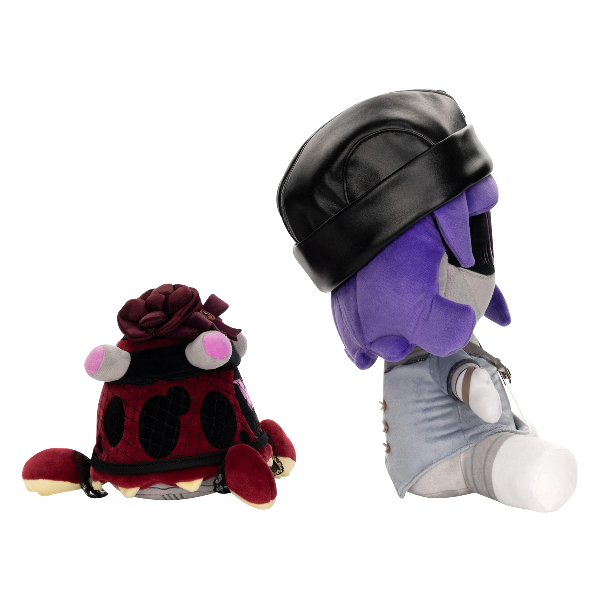 Nori and Heart Plushes
