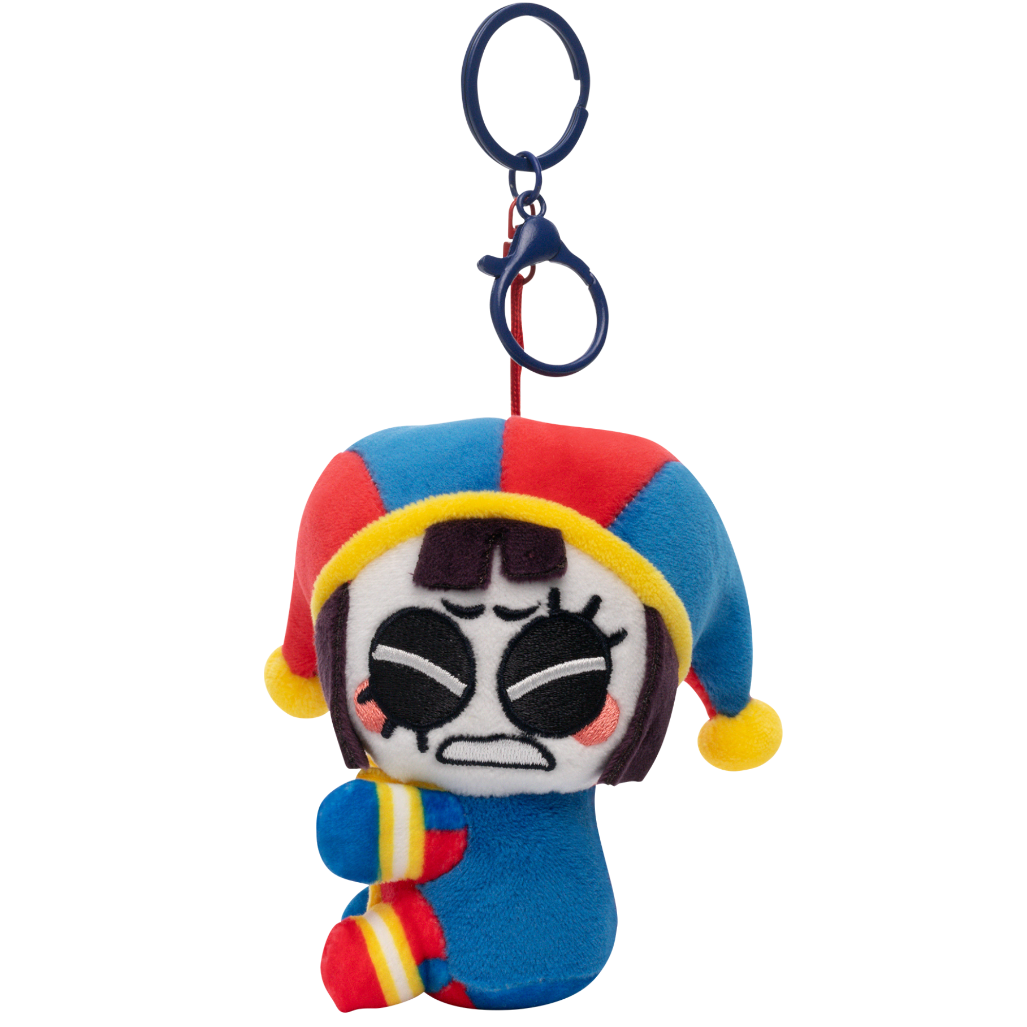 Pomni & Abstraction Magnetic Plush Keychains