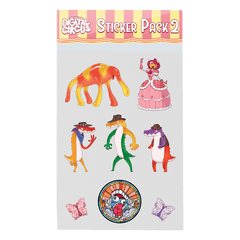Digital Circus Sticker Pack 2