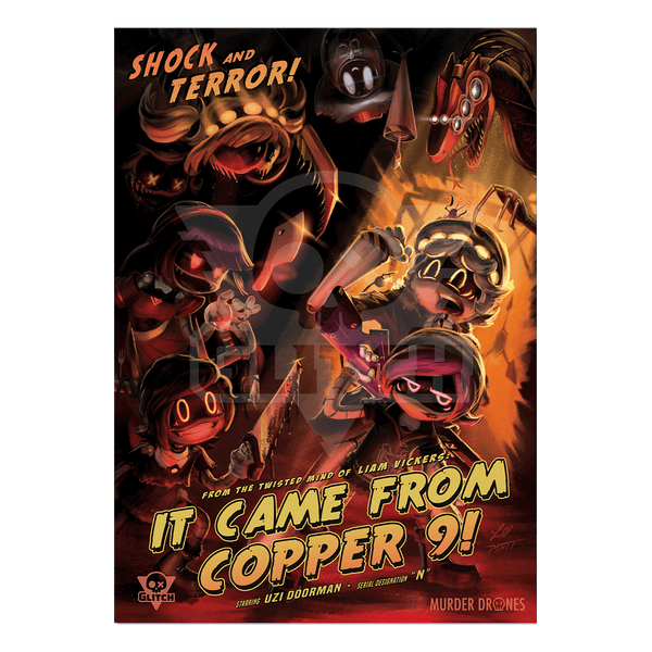 "It Came From Copper 9" Poster