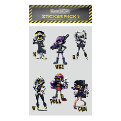 Murder Drones Sticker Pack 1