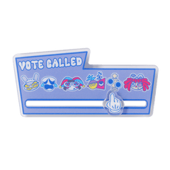 Sliding Vote Pin