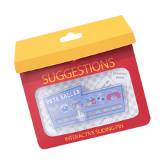 Sliding Vote Pin